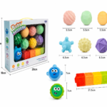 Baby Sensory Texture Ball & Shape Learning Toy Set