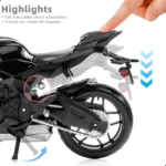Maisto Yamaha YZF-R1 1:12 Die-Cast Metal Motorcycle Model - Image 7