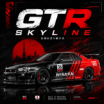 1:24 Nissan GTR R34 Skyline Die-Cast Stretch Edition with Light & Sound