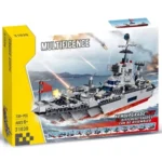 Multificence Battleship Building Blocks Set – 739 PCS