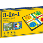 3-in-1 Ludo Snakes&ladders Chinese Checkers Magnetic Chess Games