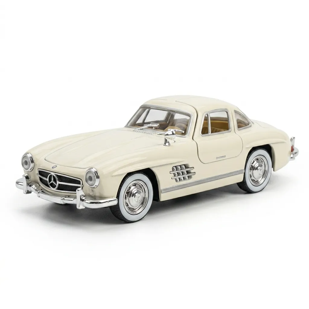 89apeZylg0Rw0EuUziKzJkplJaAHE0PhdN1hr2SR 1:22 Mercedes Diecast Metal Toy Car with Light & Sound - Image 1