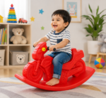 Kids Rocking Motorcycle Ride-On Toy
