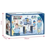 I'm Little Doctor Medical Play Table Set with Doll & Accessories - Image 2