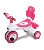Rock Rider With Backrest 3Y – Pink & Blue Kids Ride-On Tricycle - Image 4