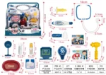 Doctor Suit Fun Medical Play Toys Set – Kids Doctor Kit with Carry Case - Image 2