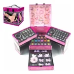 Luxury Kids Beauty Makeup & Jewelry Vanity Box Set
