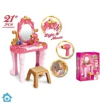 Princess Glamour Dressing Table Play Set with Light & Music