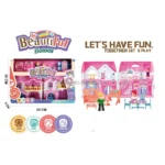 Beautiful Homes Luxury Doll House Play Set with Furniture - Image 2