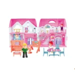 Beautiful Homes Luxury Doll House Play Set with Furniture