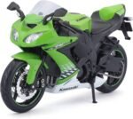 Maisto 1:12 Kawasaki Ninja ZX-10R Black Die Cast Vehicles Collectible Hobbies Motorcycle Model Toys