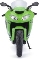 Maisto 1:12 Kawasaki Ninja ZX-10R Black Die Cast Vehicles Collectible Hobbies Motorcycle Model Toys - Image 5