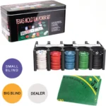 Texas Hold'em Poker Set – 200 Professional Chips Edition
