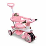 Kids Plastic Tricycle Balance Car for 2–4 Years | Foldable Frame C003