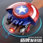 Superhero Electric Shield Launcher Toy Gun for Kids – Outdoor Fun & Cosplay Action