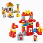 Firefighting Building Blocks Set – 60Pcs Educational DIY Toy - Image 2