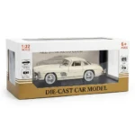 1:22 Mercedes Diecast Metal Toy Car with Light & Sound - Image 6
