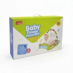 Baby Play Mat Gym with Piano & 5 Sensory Toys – Tummy Time Fun - Image 3