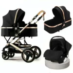 3-in-1 Deluxe Travel System – Infant Car Seat & Stroller Combo - Image 2