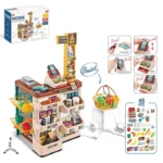 Kids Home Supermarket Cash Register Play Set – 48 PCS