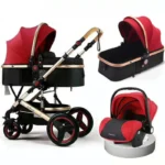 3-in-1 Deluxe Travel System – Infant Car Seat & Stroller Combo - Image 4