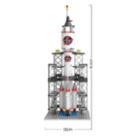 COGO 309 PCS Rocket Space Building Blocks Set with Figures for Kids - Image 3