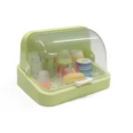 Baby Feeding Bottle Drying Rack & Dustproof Storage Box - Image 3