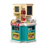 Home Chef Deluxe Kids Kitchen Play Set – 77 Pieces | Light, Sound & Running Water - Image 3