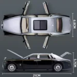 CHE ZHI 1:24 Rolls-Royce Phantom Diecast Metal Car Model - Image 7