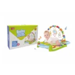 Baby Play Mat Gym with Piano & 5 Sensory Toys – Tummy Time Fun