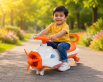 Akij Aircraft Baby Swing Car this tricycle