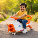 Akij Aircraft Baby Swing Car this tricycle