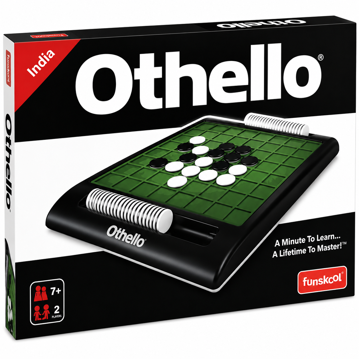 d872cf01-3c64-42d1-bdf9-5bc17742865f Othello Board Game Funskool Indoor Games Multiplayer Game - Image 1