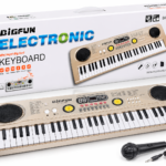 BigFun 61-Key Electronic Keyboard with Microphone