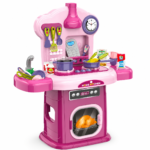 Little Chef Kids Kitchen Play Set with Light & Sound - Image 2