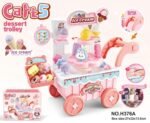 Cart5 Ice Cream Dessert Trolley Toy (H376A)