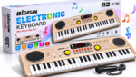 BigFun 61-Key Electronic Keyboard with Microphone - Image 3