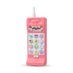 Kids Retro Educational Mobile Phone Toy with Sound & Light - Image 3