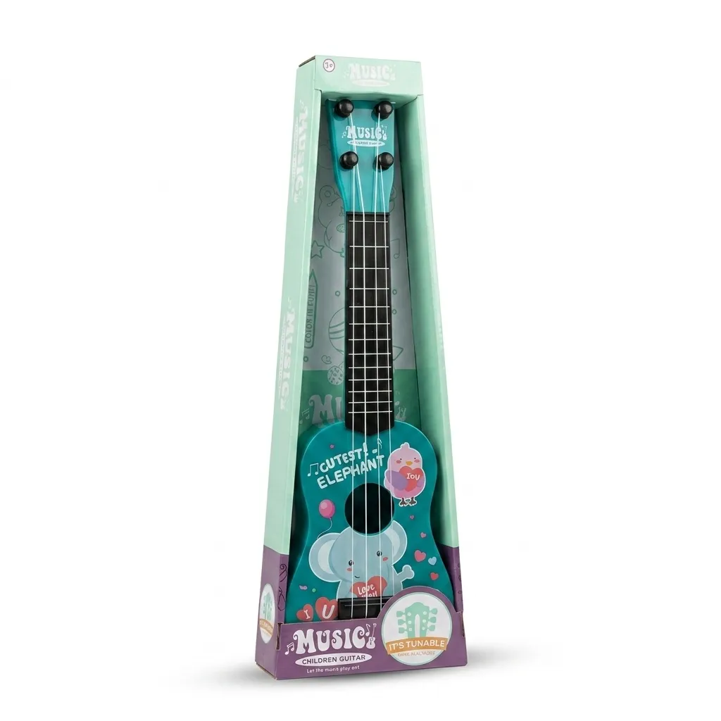 f5GpUGgpnZA8KzVAtHaXN4vitozHNxH1WdNnDkFv Kids Musical Ukulele Guitar Toy – Tunable Learning Guitar - Image 1