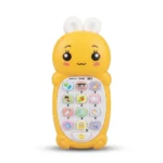 Kids Bunny Learning Mobile Phone Toy with Sound & Light - Image 2