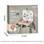 4-in-1 Kids Water Toy Table & Activity Learning Desk - Image 2