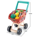Kids Home Supermarket Cash Register Play Set – 48 PCS - Image 3