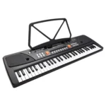 BIGFUN 61 Keys Rechargeable Electronic Keyboard Piano with Microphone