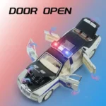 1:32 Luxury Police Die-Cast Car with Light & Sound - Image 3