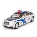 1:32 Luxury Police Die-Cast Car with Light & Sound - Image 2