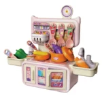 Mini Kitchen Stove Toy with Automatic Water Spray Faucet - Image 2
