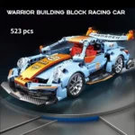 Machine Player Racing Sports Car Building Block Set - Image 2
