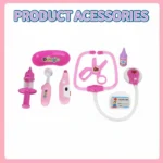 Kids Doctor Trolley Suitcase Play Set with Sound & Light - Image 2