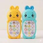Kids Bunny Learning Mobile Phone Toy with Sound & Light