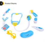 Medical Kit Doctor Play Set – Kids Pretend Doctor Toy Suitcase - Image 2